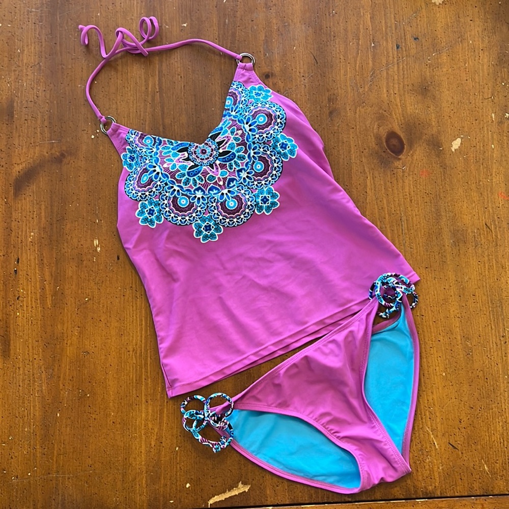 Purple and Blue 2 Piece Swimsuit from Target
